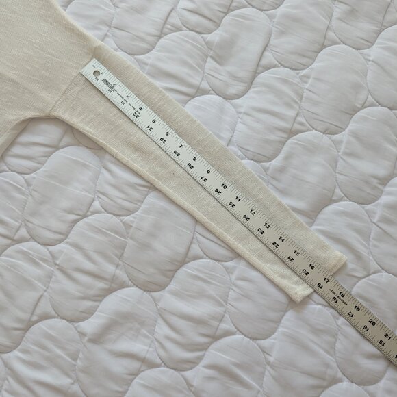 Blush 'we ain't no ganstas' cat sheer lightweight long sleeve top Medium - Picture 6 of 10